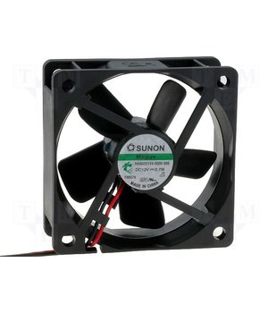 Ventilators 12 VDC 60 x 60 x 25 mm, 23,32 m³, 10,7 dB, SUNON HA60251V4-1000U-A99

 IVT206-23.jpg