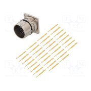 MA1LAP1700-KIT Connector: M23; socket; PIN: 17; male; crimped; straight; IP67; 9A LsB5CpeUkAfqJThN-ab6ezfsL5DkNo0SM9scaBn59ww