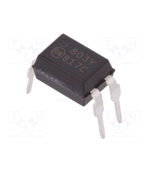 FOD817C Optocoupler; THT; Ch: 1; OUT: transistor; CTR@If: 200-400%@5mA; DIP4 UAGkVqxjGyil-bjTEQFk5mW92DzzfdEpZqRgEgd4Rys