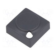 829.000.021 Button; rectangular; grey; polyamide; 15.5x15.5mm U4mxvp2wH5OmhZvMgiHzwZo6BJKZSxxk1DSRri3rLBg
