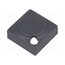 829.000.021 Button; rectangular; grey; polyamide; 15.5x15.5mm U4mxvp2wH5OmhZvMgiHzwZo6BJKZSxxk1DSRri3rLBg