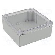 1554Q2GYCL Enclosure: multipurpose; X: 140mm; Y: 140mm; Z: 60mm; 1554; grey; IP68 l-wQ4j3t3rxvXllXWPClvZZX0TTdLtL2clqTVso2Qcg