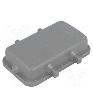 09300105407 Protection cover; size 10B; Han; for double latch; thermoplastic 4sIfKpP-xkiRSspmBms9wdZQ82Ts0CrpImPCE1Cx5OA
