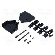 6560-0108-03 Enclosure for connectors: D-Sub; D-Sub 25pin,D-Sub HD 44pin SMwJaeQXtH9yoBYQHU2B0BoQaEzfMnbzUp4VtY3gBPU