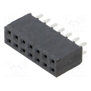 SSW-107-01-F-D Connector: pin strips; socket; female; PIN: 14; straight; THT; 2x7 bKrM3I-Tq6WrrTebfYXZ8F-Gh2Mk4On0B2SiEqt4M4Y