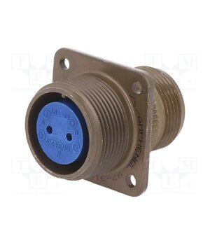 97-3100A-16S-4S Connector: circular; socket; PIN: 2; female; soldering; 97; 13A Vw6HlRFx0q0Cp-EfwfEv9tG20NlJ3RgO0fgosz4FFaE
