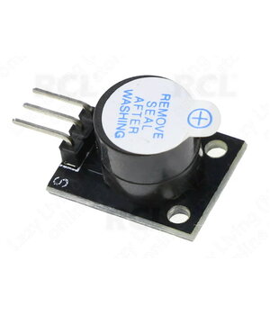 BUZZER modulis KY-012 5V Aktīvs

 ABTR051.jpg