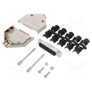 L17DTPK-M-25+L717SDB25P Connector: D-Sub; PIN: 25; male; straight; soldering; for cable qQver46bzYNLYfjfvPcxsjtPIXKDJxnqvRDCRP0Q76w