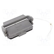 09300165432 Protection cover; size 16B; Han; with latch; thermoplastic W9yNEz5jU84oFu6M-2BpKbSAOAxym2GtiZrgW0L3JBs