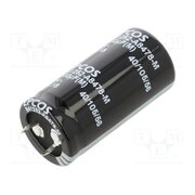 B41252A8478M000 Capacitor: electrolytic; SNAP-IN; 4700uF; 63VDC; Ø25.4x50mm; ±20% aMMHDnZ7wgDnq1ByfTp484oqNv_2FLBZWpmevm52pNg