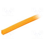 GRP1301/4 ORANGE 50 FT Braid; ØBraid : 6.35mm; polyester; orange; UL94V-0; incised Kr3LyWW3GzG1_9R7WWiad2EV7J6qMHhoWe29cIf-L_g