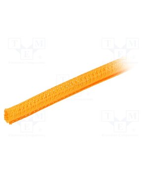 GRP1301/4 ORANGE 50 FT Braid; ØBraid : 6.35mm; polyester; orange; UL94V-0; incised Kr3LyWW3GzG1_9R7WWiad2EV7J6qMHhoWe29cIf-L_g