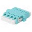 A001-LC-4X-1168 Connector: fiber optic; socket,coupler; quad,multi mode (MM); LC XcEQgUveux8zzgb-fwsVuE25XrsP_AHbJ9nvtqmn1_0
