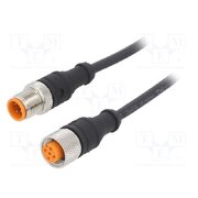 1210 1200 04 301 0,6M Cable: for sensors; M12; PIN: 4; 0.6m; plug; 250VDC; 250VAC; 4A; 1200 3mPIGR_DGlVZiYc4ME6zwpWIOBd6S9KAioWTURRpL0s