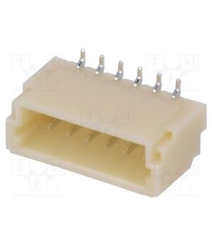 BM06B-SRSS-TB  (LF)(SN) Connector: wire-board; socket; male; 1A; 50V; PIN: 6; SMT; 1mm; 1x6 2uAQ6dnvfP4naVeYGBjd5tWnTjeGzgjYFzut0ekMwjg