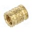 117M5 Threaded insert; brass; M5; BN 37868; L: 7.82mm; for plastic mrnGOLXoOAqIAwfqWSCo0d8Z4pIkjFlF2KuF-ZUUFaA