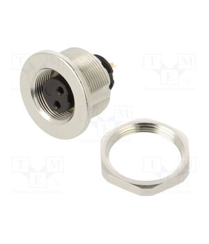 09 0404 00 02 Connector: M9; socket; female; Plating: gold-plated; 125V; 4A; IP67 x-4Ox5oXpoS1lMnTk-VLWfNe4SpvqcPC2Sx9N434LEw