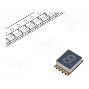 KCSC02-105 Display: LED; 7-segment; 5.08mm; 0.2"; No.char: 1; red; 14÷30mcd c53PGif9qRDWc_RTUBI0ME8VSqaA17b00RePEj3m42k