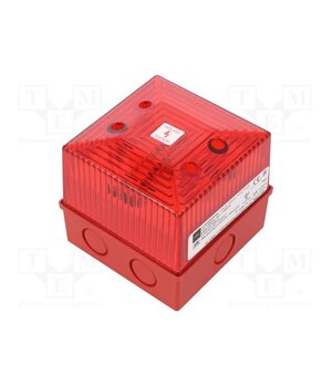 204994 Signaller: lighting; flashing light; red; FL40; 24VDC; IP65; 306mA Ya5WcXVODYQpb3oct1tt9VawV4-an_pKXj8gkq-x2DI