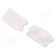 PA-ZASGLAXMNK-10 Cap for LED profiles; white; 10pcs. GxWuhWJ9dKmuw9V-h_d5tWsRHKbf6P0KRgQ9ZftCi-E