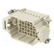 DDD-042-MC Connector: HDC; contact insert; male; DDD; PIN: 42; 42+PE; size D10B TezfWpnwEA2Ea2JsNpO2al04kpYwu0uQtYqS8f7EVIw