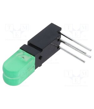 1802.8831 LED; in housing; No.of diodes: 2; yellow green; 20mA; 60°; λd: 573nm aPsBua5SuublLQjDFydPxN-ZvKVUwzNYe_esUwUBx7g
