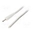 P07-TT-T050-050WH Cable; 2x0.5mm2; wires,DC 2,35/0,7 plug; straight; white; 0.5m ZPwfNJ0NkD4CiSf_J1SuMlBlJ3Nallcn5dJ838-ug1g