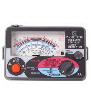 KEW 3132A Meter: insulation resistance; VAC: 0÷600V; ±5%; 100MΩ,200MΩ,400MΩ g2BQz5jSq1hn2XThhUzKYh7VqRGpxVDAFcIQ0SoUzJc