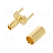 142256 Connector: coaxial; socket; THT; on PCBs; straight; gold-plated pw-muX_LSDoE0eL_2dWD72G0qubRzWftItunHN2WvxA