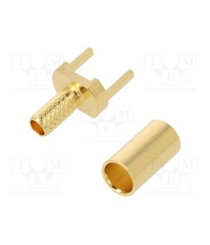 142256 Connector: coaxial; socket; THT; on PCBs; straight; gold-plated pw-muX_LSDoE0eL_2dWD72G0qubRzWftItunHN2WvxA