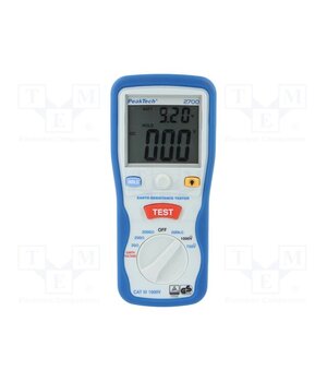 P 2700 Meter: grounding resistance; LCD; VAC: 1÷750V; VDC: 1÷1000V Uodr57PON5To2DN3R_KJENG_vM7B-0V-C9eTd9kuAbo