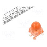 ALMD-EG3D-WY002 LED; red; SMD; 5500÷12000mcd; 1.8÷2.4VDC; 4.2x4.2x6.5mm; 30°; 20mA SvcydE_xwiEeJ2L0IchqHRlQC-aqbpq27Cjkp3aQGns