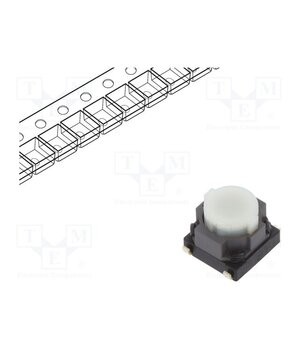 EVQP1D05M Microswitch TACT; SPST; Pos: 2; 0.02A/15VDC; SMT; none; 6.1x6x3.5mm U7QLY8VEzZPKUbecdBs3fr5fp5t0TrdQGEmYBQKytnE