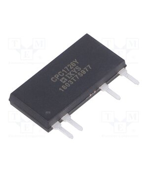 CPC1726Y Relay: solid state; 1000mA; max.250VDC; THT; SIP4; OptoMOS; 0.75Ω lZlYF9RsFYB4TsmICerpI1MOOleZGZuy3jIXl9YG6wQ