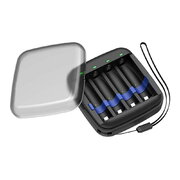 Battery charger for R03 / AAA and R6 / AA 1.5V Li-Ion, NiMH, 4x0.5A, 4 cells, Xtar ET4S AILET4+0.jpg