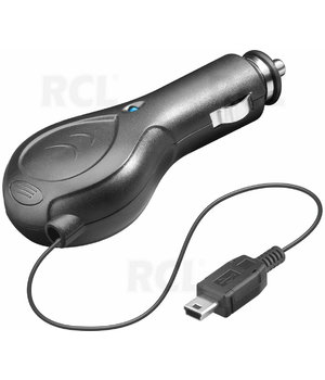 ĮKROVIKLIS - MAITINIMO ŠALTINIS =12-13.8V > mini USB, 500mA, laido ilgis: 0.8m AIMUNI5T.jpg
