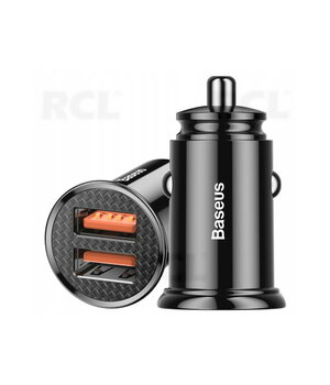 ĮKROVIKLIS Baseus 2 x USB QC3.0, 30W, CCALL-YD01 AIMUSB30.jpg
