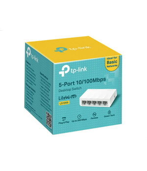 Коммутатор с 5 портами LS1005, 10/100Mbbs, TP-LINK AKOM1005B+2.jpg
