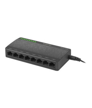 КОММУТАТОР КОМПЬЮТЕРНОЙ СЕТИ DSP1-010, 8-портовый, 10/100Mb/s, LANBERG AKOM1008L.jpg