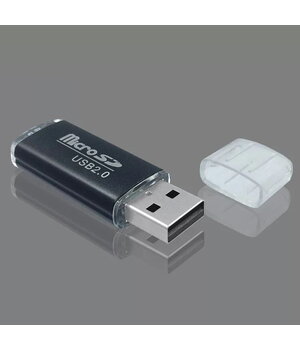 KORTELIŲ skaitytuvas - adapteris USB2.0 <-> MicroSD T-Flash TF AKORT03+2.jpg