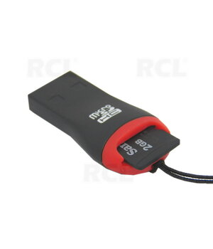 KORTELIŲ skaitytuvas USB2.0 Mini MicroSD T-Flash TF AKORT05+1.jpg