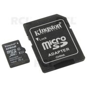 Карта памяти micro SD 128GB+SDadapt KINGSTON Canvas Select Class10 UHS AKRUS128A.jpg