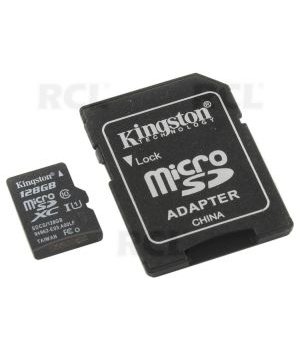 Карта памяти micro SD 128GB+SDadapt KINGSTON Canvas Select Class10 UHS AKRUS128A.jpg