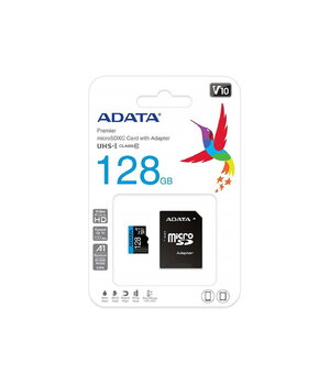 Memory Card ADATA Premier microSDXC 128GB, UHS-I, A1, V10, 85MB/s, with SD Adapter AKRUS128A2+1.jpg