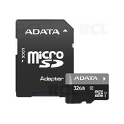 Карта памяти micro SD 32GB с адаптером SD, ADATA AKRUS32A1.jpg