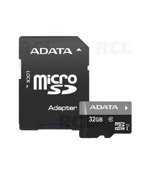 Flash Memory micro SD 32GB with SD adapter, ADATA AKRUS32A1.jpg