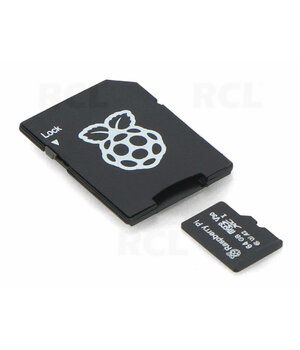 MEMORY card Raspberry microSD 64GB 100MB/s Class A2 Class A2 PI OS with adapter AKRUS64RPI.jpg