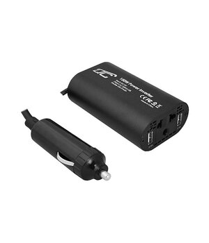 ПРЕОБРАЗОВАТЕЛЬ НАПРЯЖЕНИЯ  12V DC=>230V AC 150W + 2x USB 2.4A AMKA150LX.jpg
