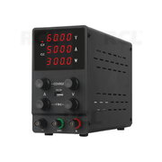 LABORATORY POWER SUPPLY SPS605 0-60V 5A, with power display, black AML6005PJ.jpg