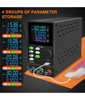 Программируемый лабораторный источник питания 0-60В 0-5А, 4 разряда, RS232, USB AML6005RS+4.jpg